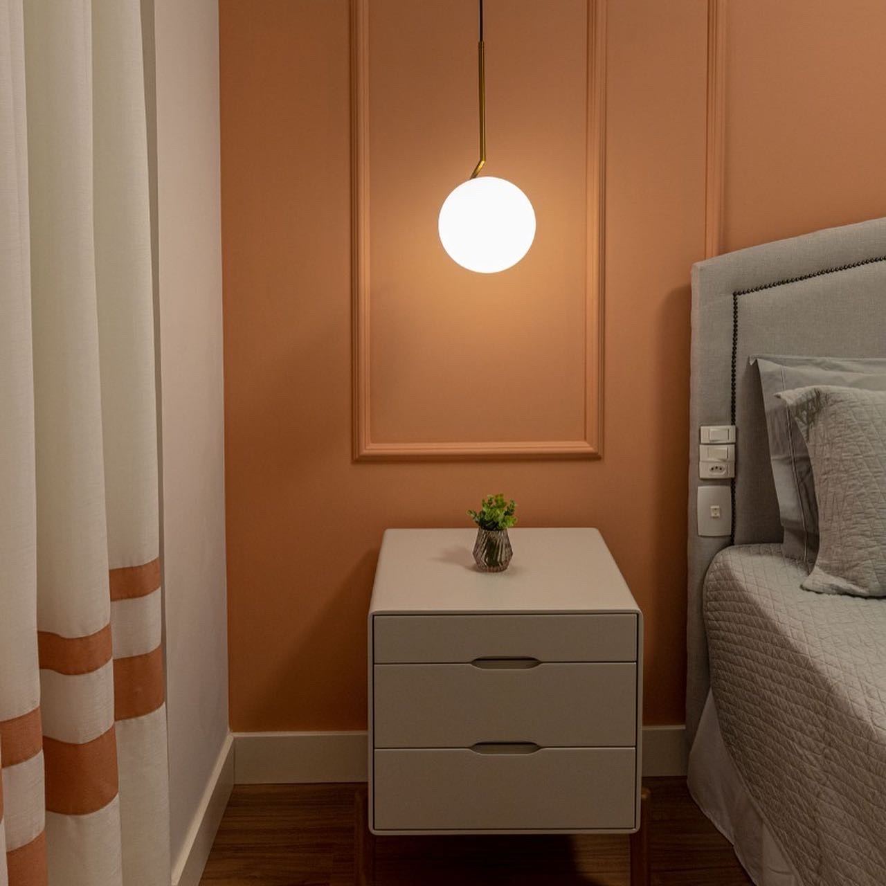 Quarto com acabamentos Berger