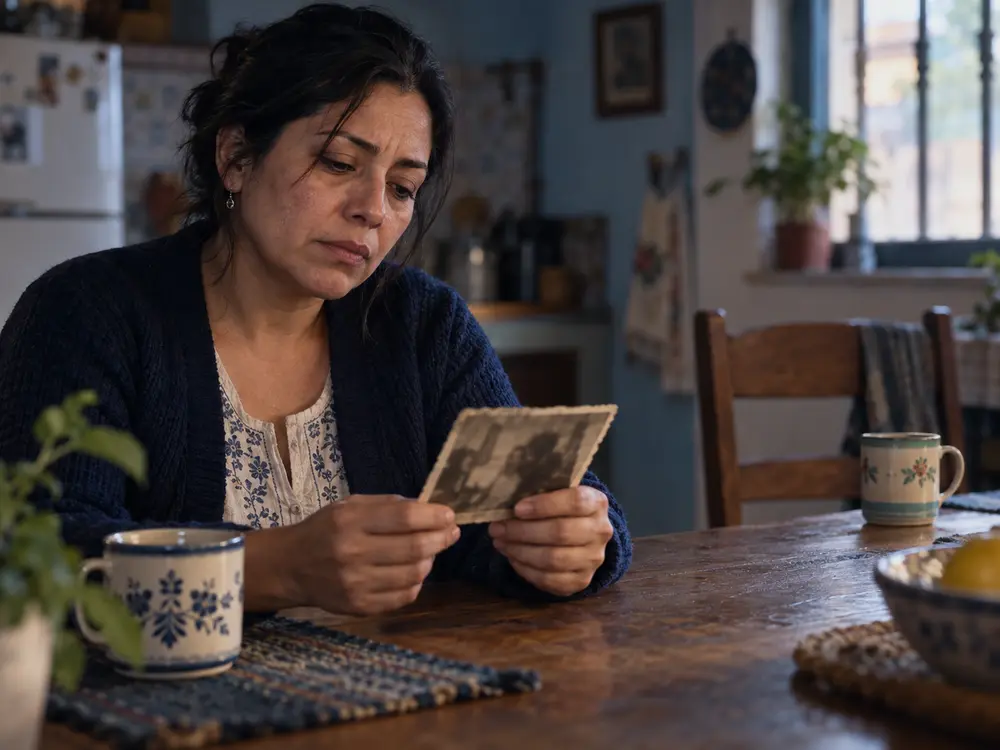 Persona recordando a alguien y sintiendo que podría haber hecho más