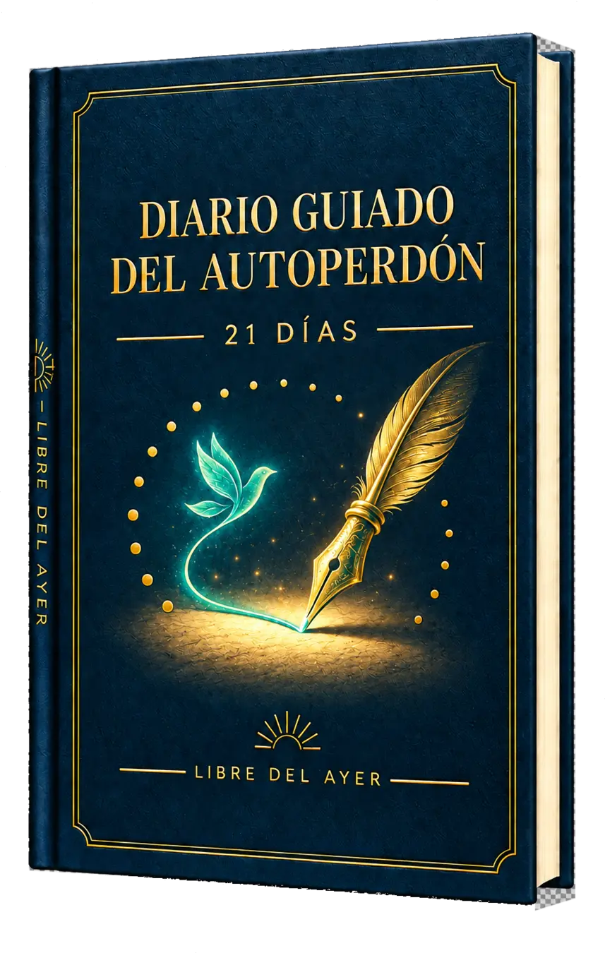 Mockup del Diario Guiado del Autoperdón — 21 Días
