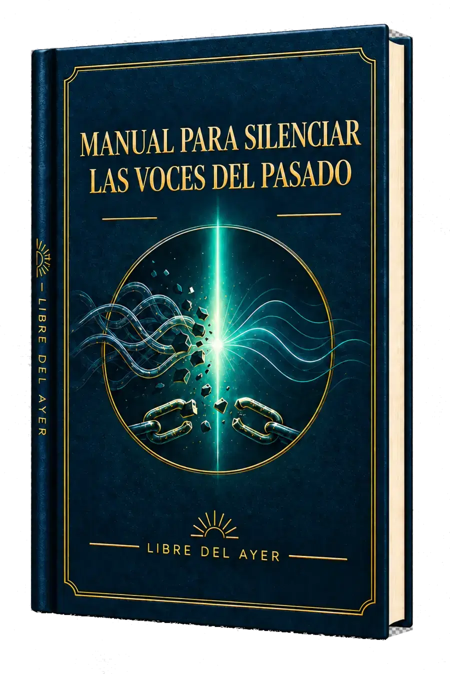 Mockup del Manual para Silenciar las Voces del Pasado