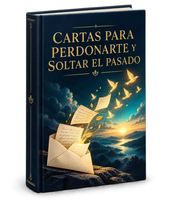 Mockup de Cartas para Perdonarte y Soltar el Pasado