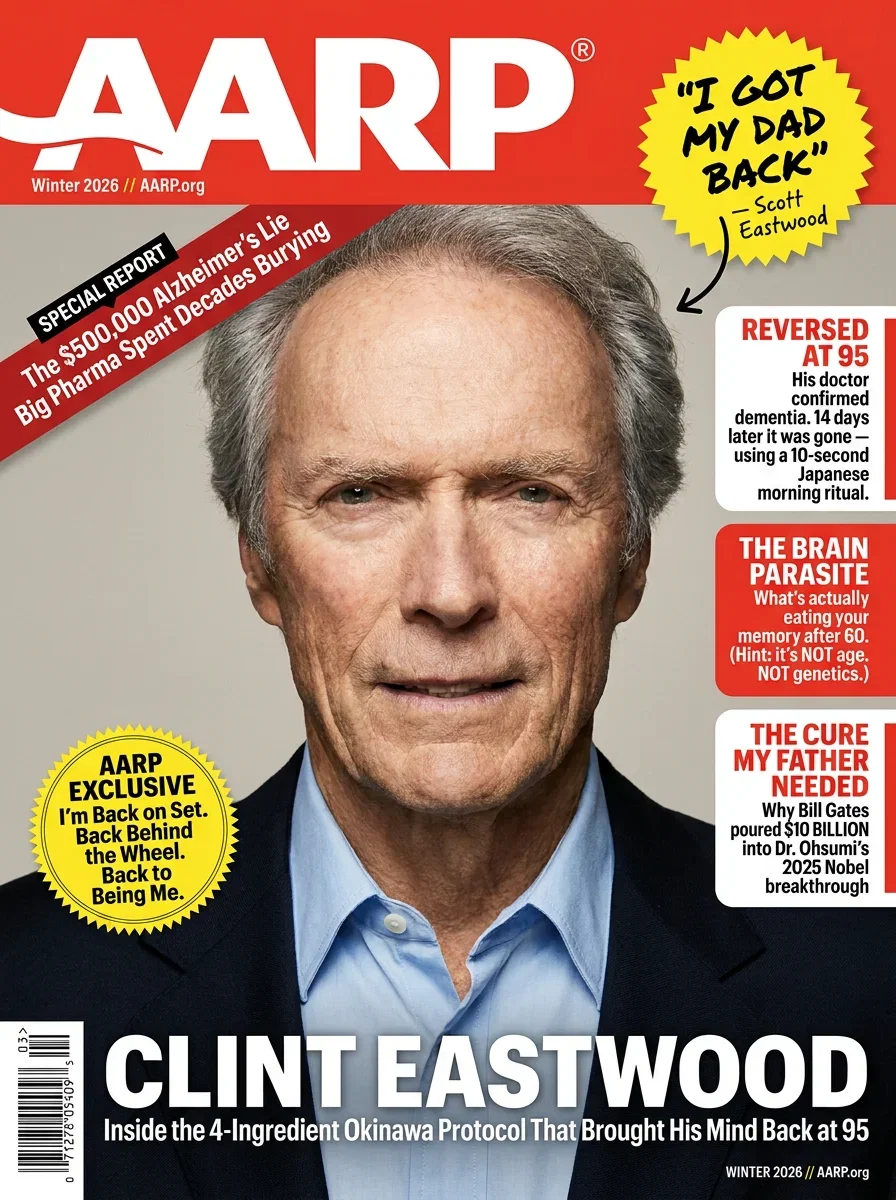 Clint Eastwood AARP cover