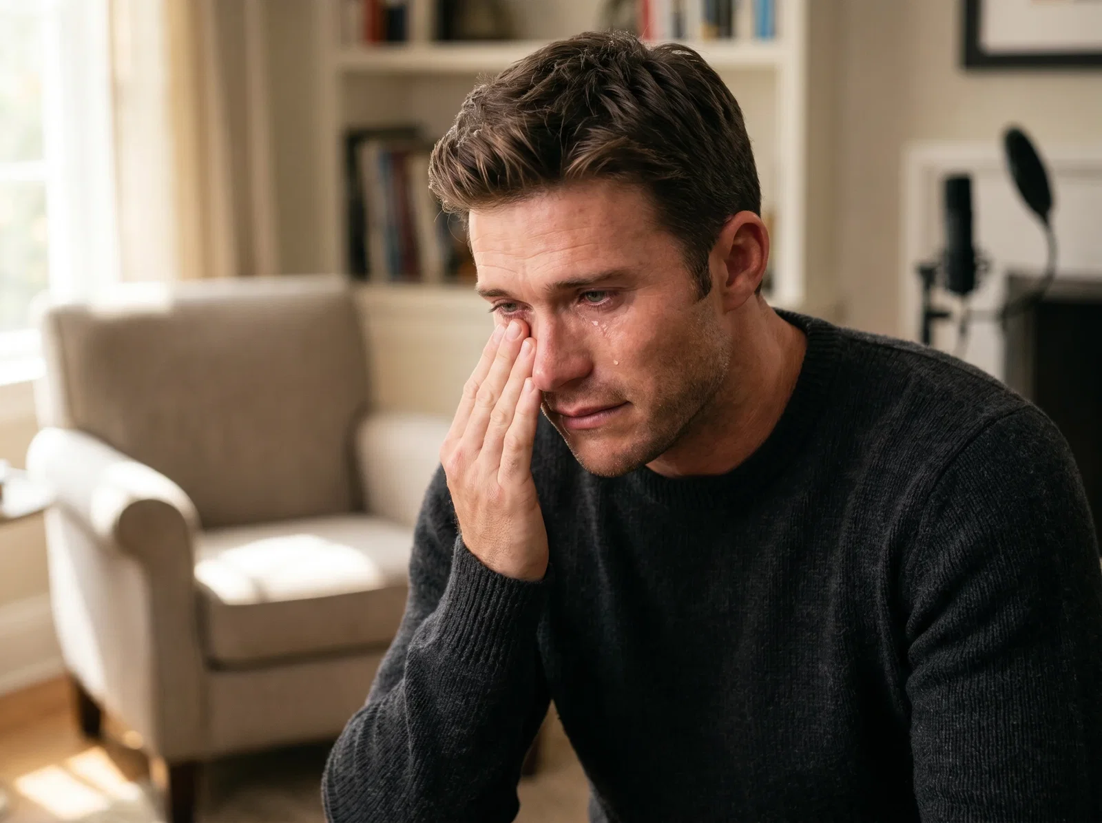 Scott Eastwood emotional interview