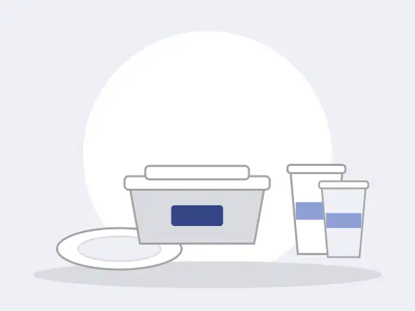 Ilustração de embalagens para alimentos — Elo Distribuidora
