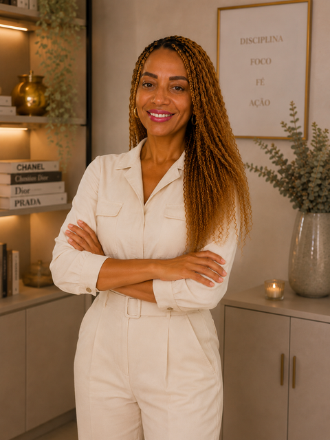 Kehya Olíver, mentora de mulheres em reconstrução