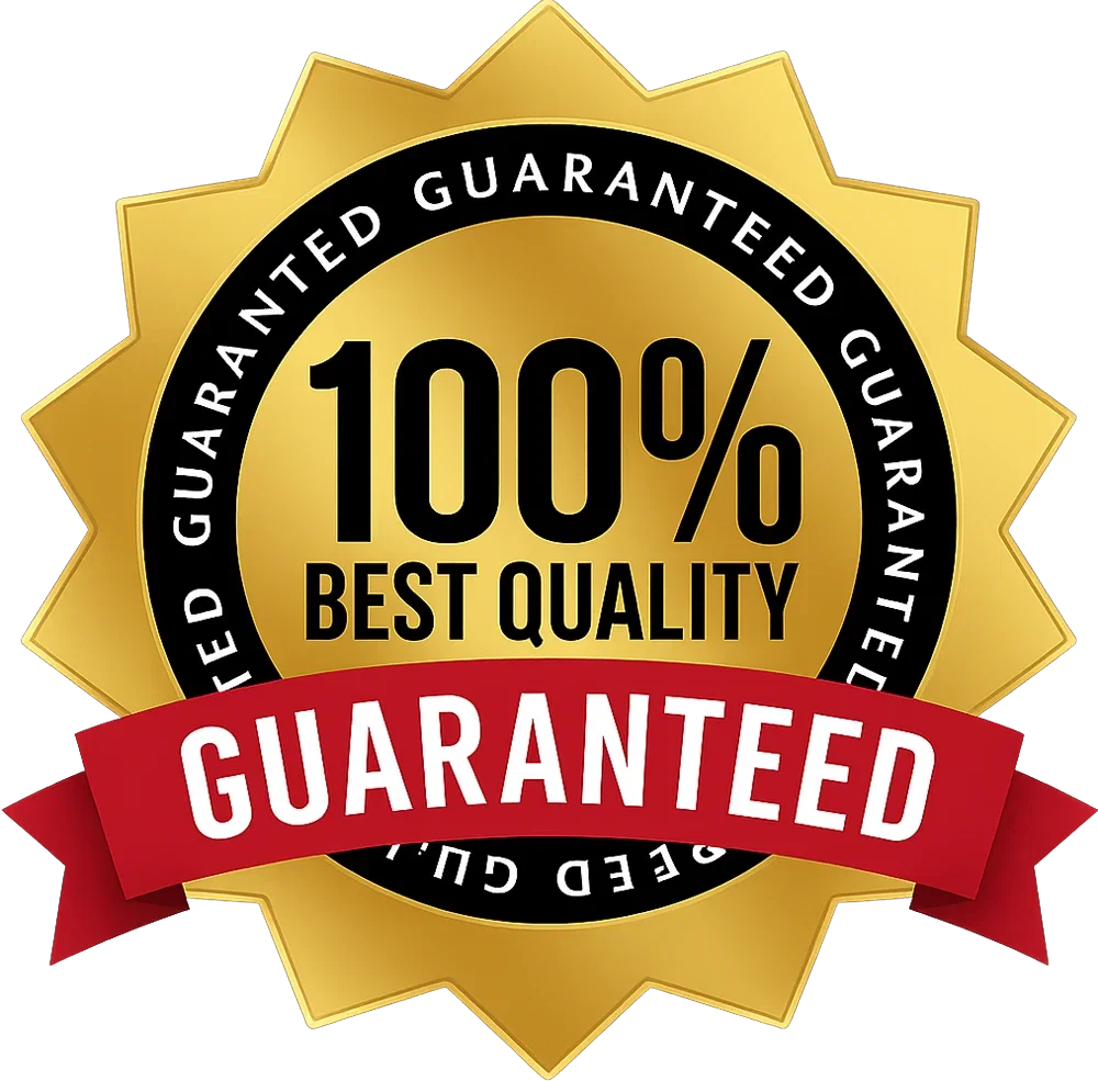 100% Best Quality Guaranteed seal