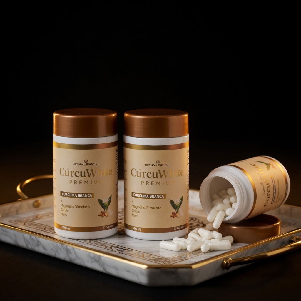 CurcuWhite 3 potes kit mais vendido