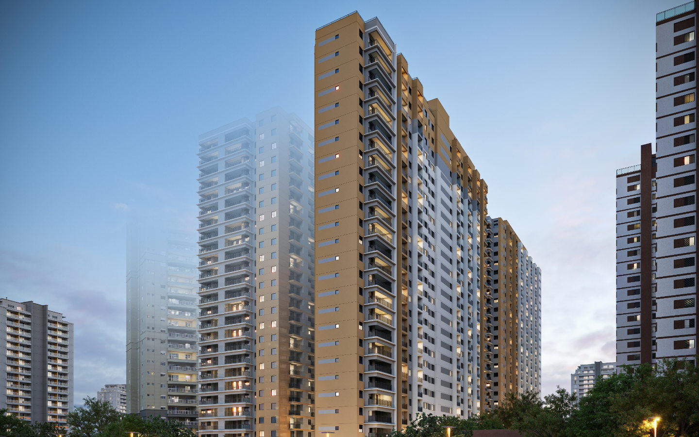 Apartamentos Cury na Zona Sul
