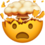 exploding head-shocked face with exploding head