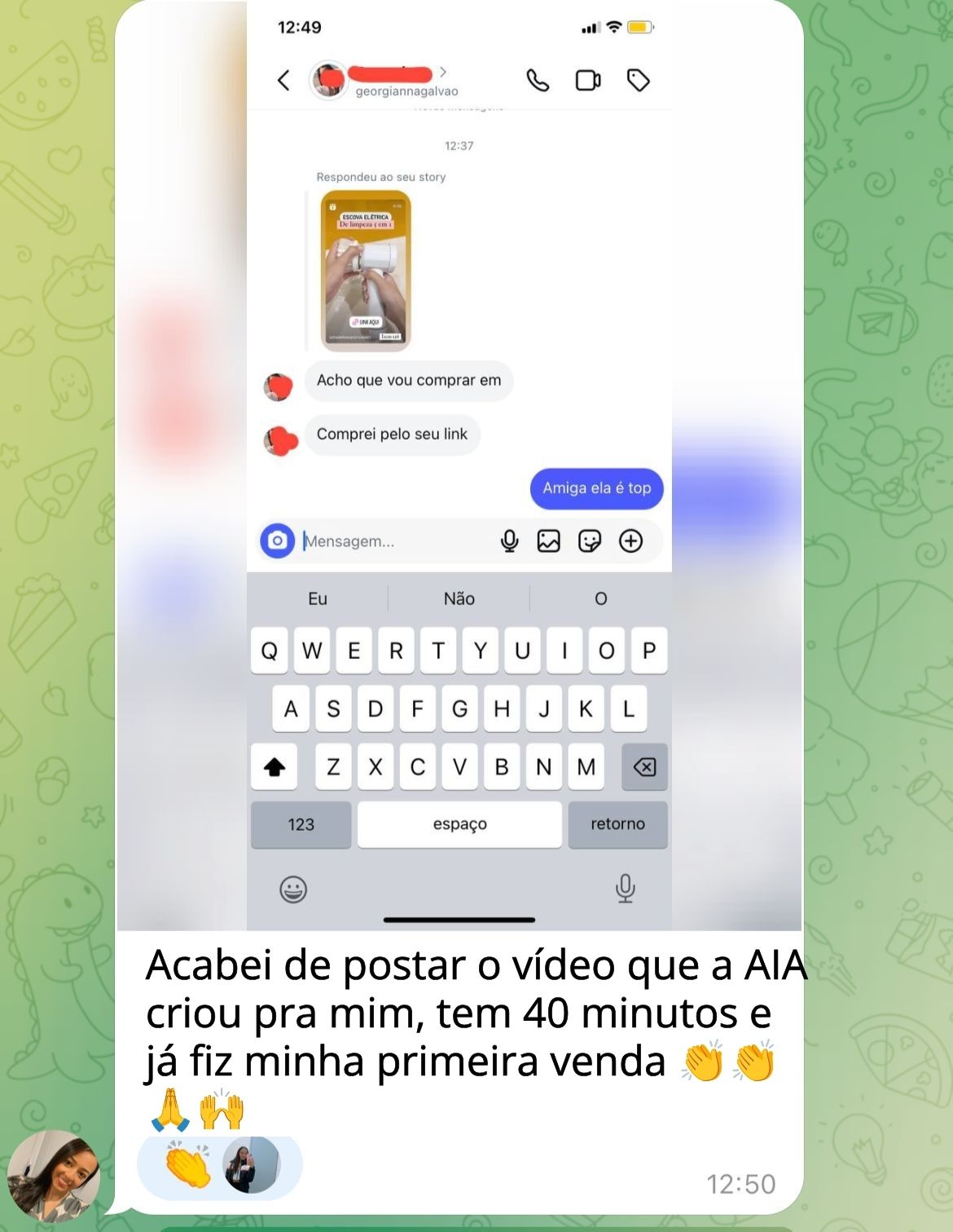 Feedback sobre o Aia Bot 1