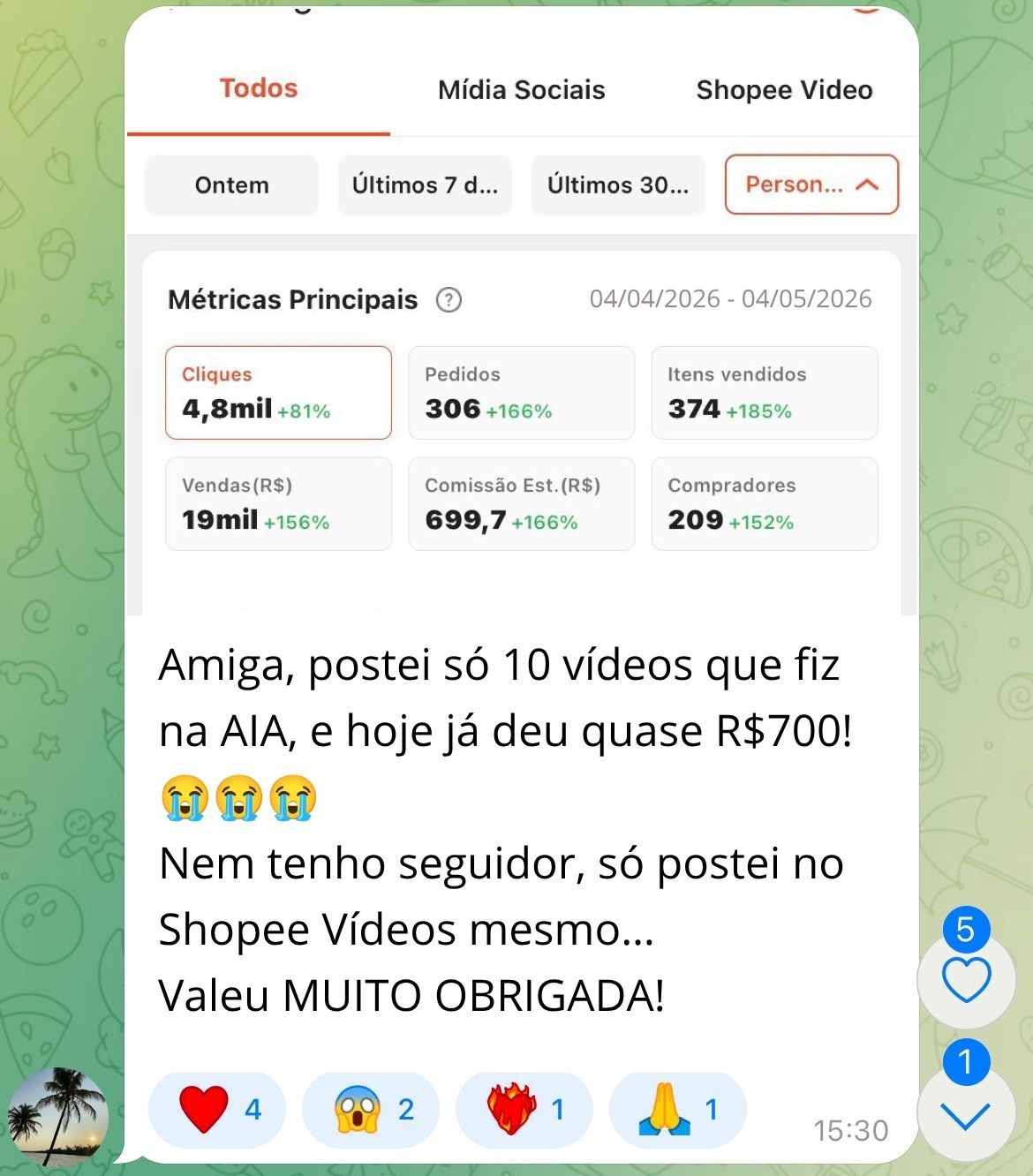 Feedback sobre o Aia Bot 2