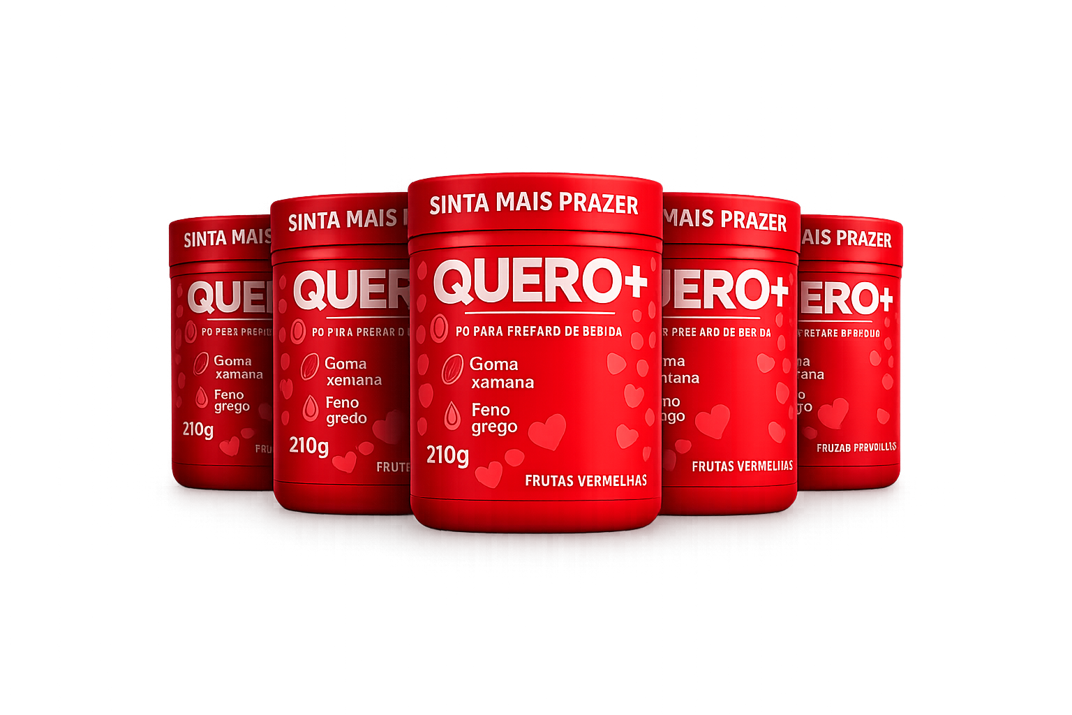 Kit 5 Potes QUERO+