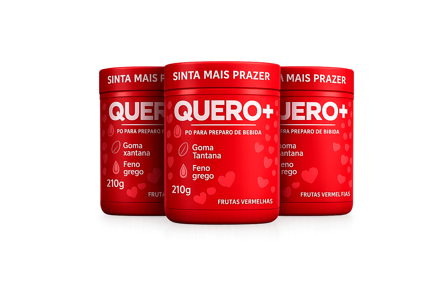 Kit 3 Potes QUERO+