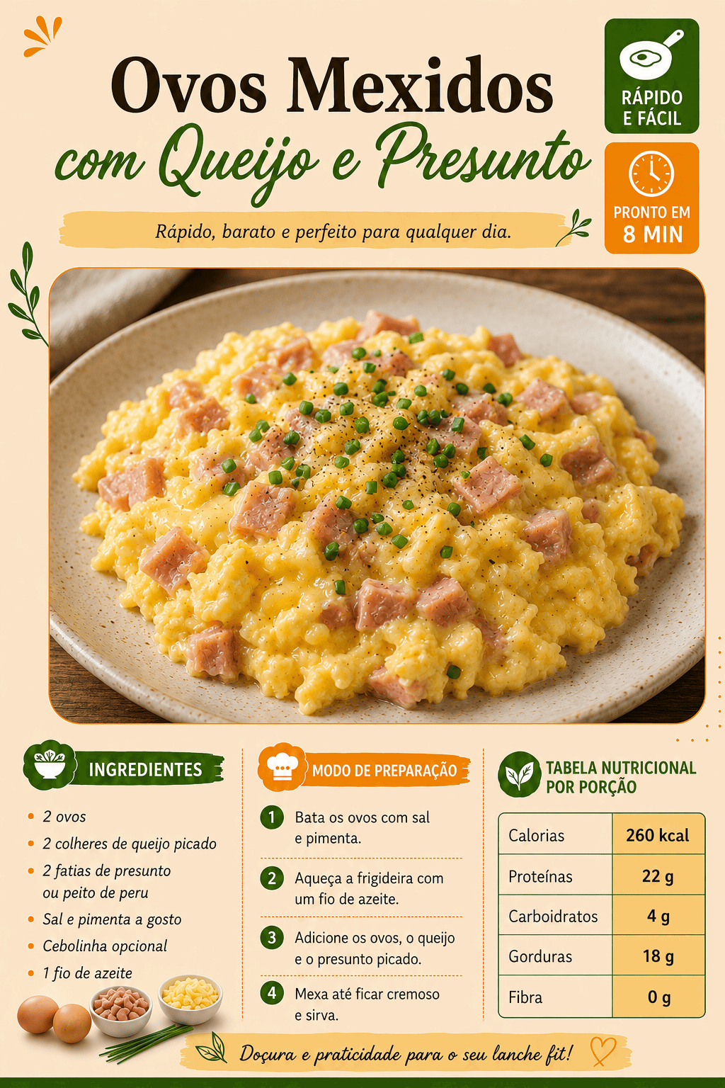 Receita de proteína 9