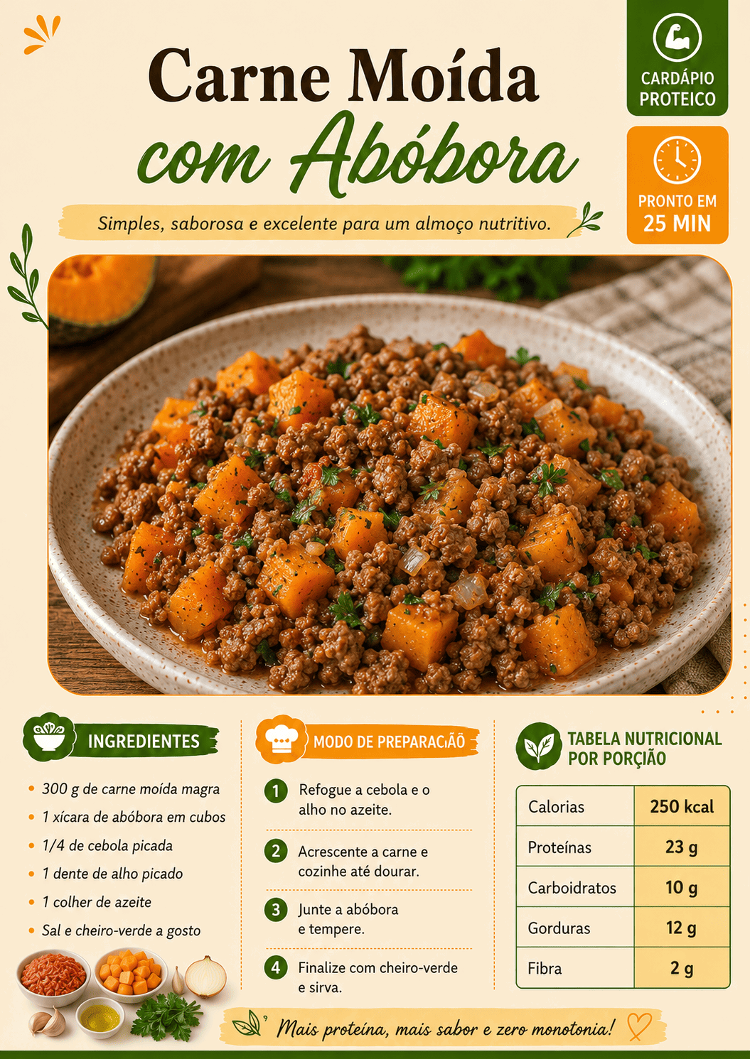 Receita de proteína 2