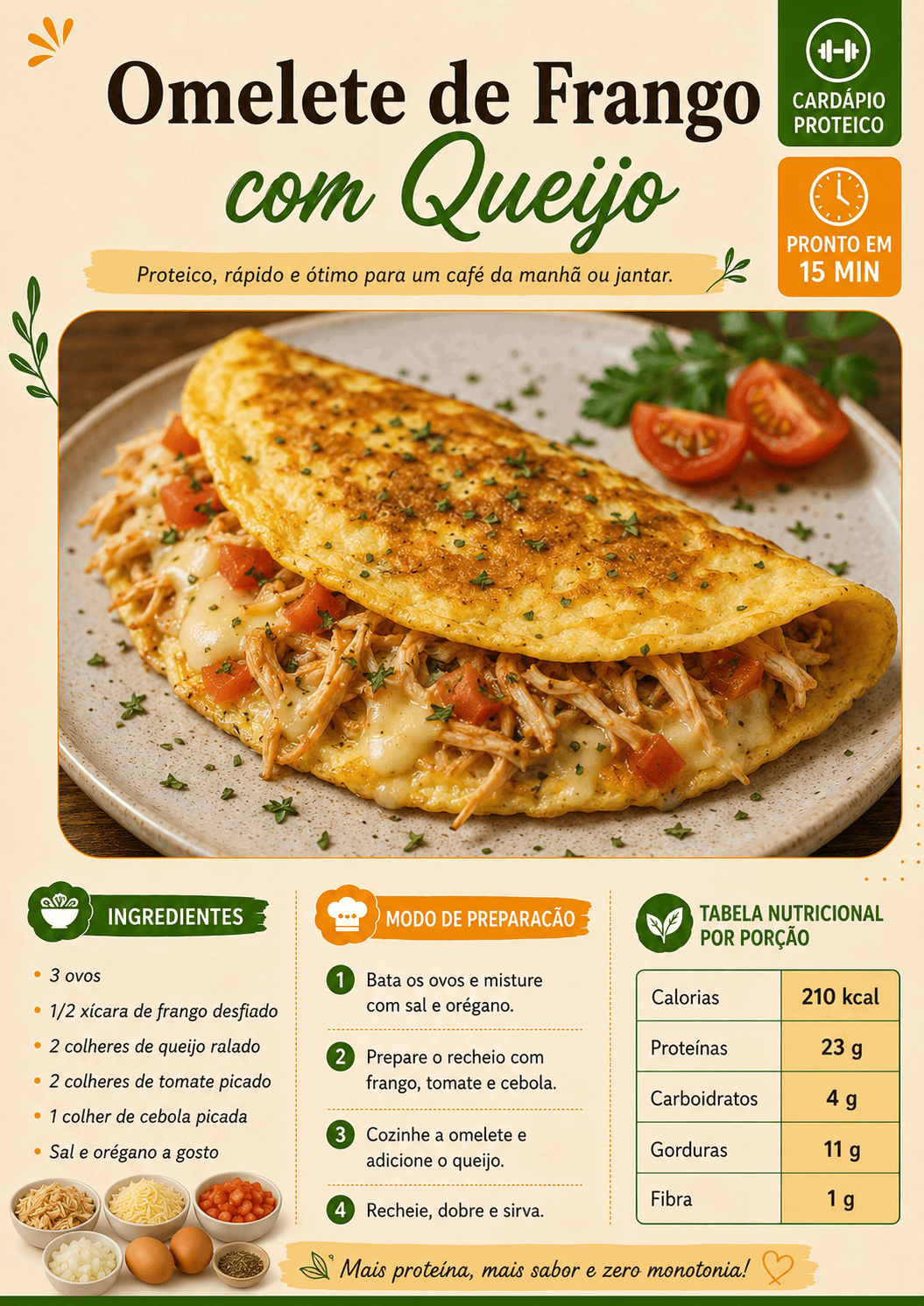 Receita de proteína 3