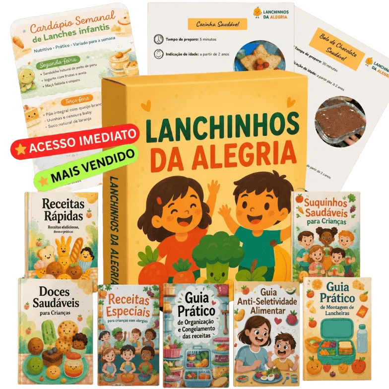 Lanchinhos da Alegria - kit completo