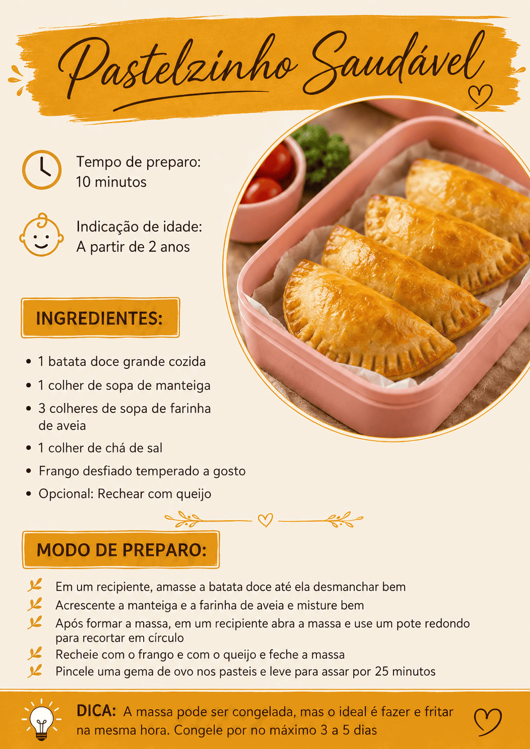 Receita de lanchinho saudável 6