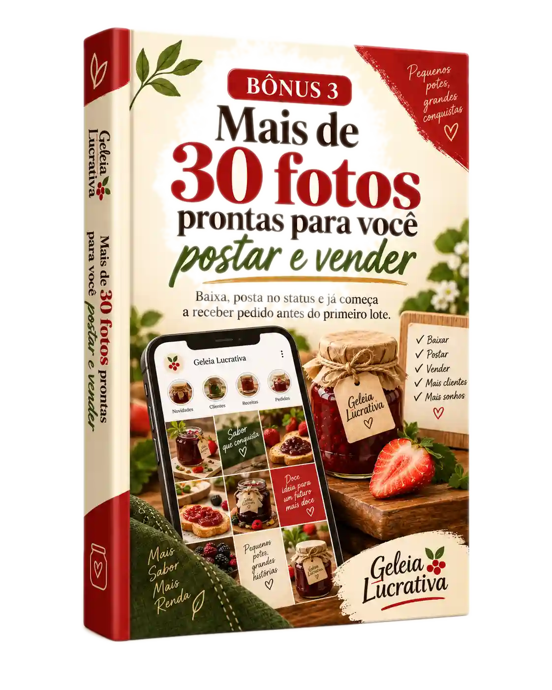 Bônus 3 — Mais de 30 fotos prontas para você postar e vender