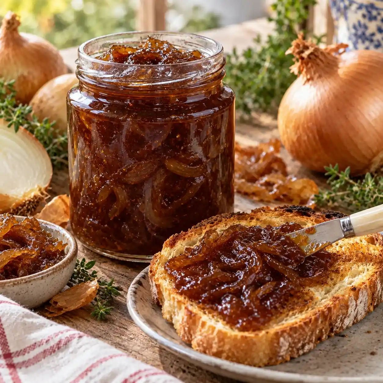 Geleia de cebola caramelizada