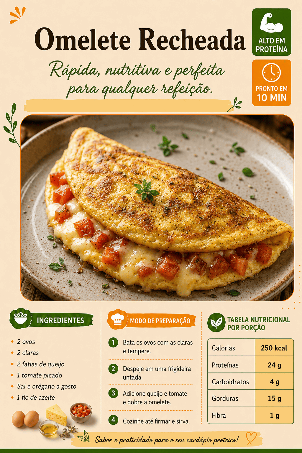 Receita de proteína 5