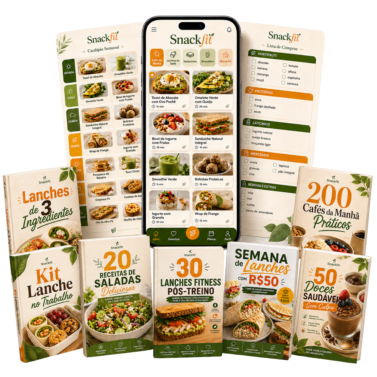 Snackfit — Tudo que você vai receber