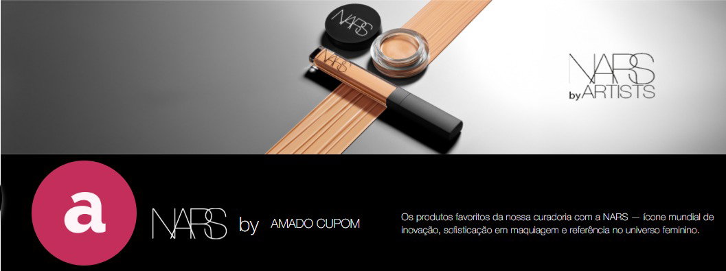 Parceria amadocupom e NARS