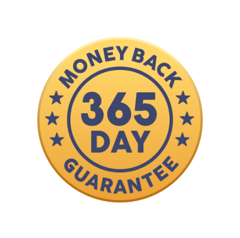365-Day Money Back Guarantee
