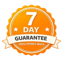 7-Day 100% Money-Back Guarantee