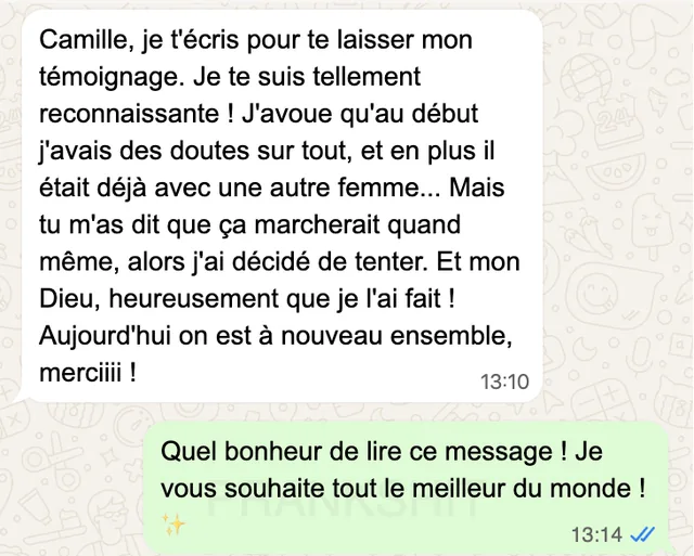 Témoignage client 1