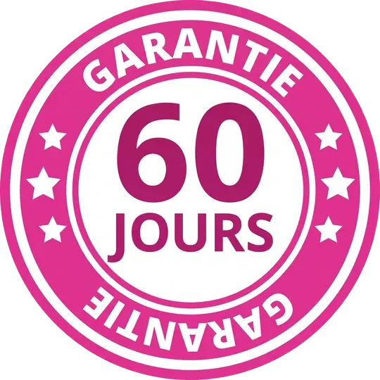 Garantie 60 jours satisfait ou remboursé