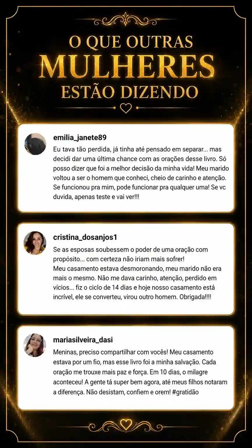 Depoimentos de mulheres