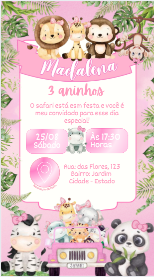 Safari Rosa