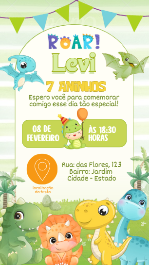 Dino Interativo