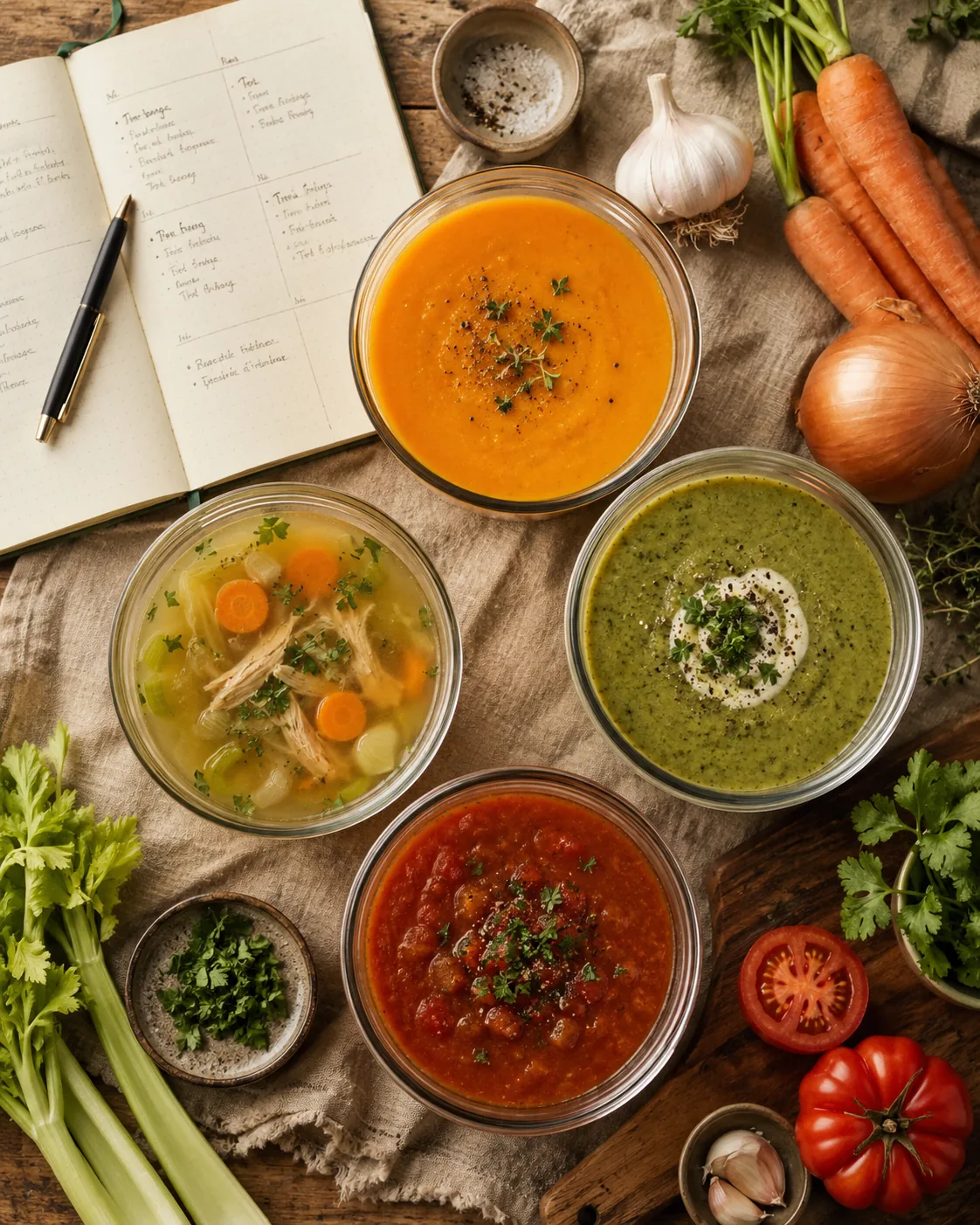 Método Cenas Ligeras — 60 recetas