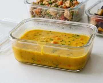 Sopa de jengibre y cúrcuma