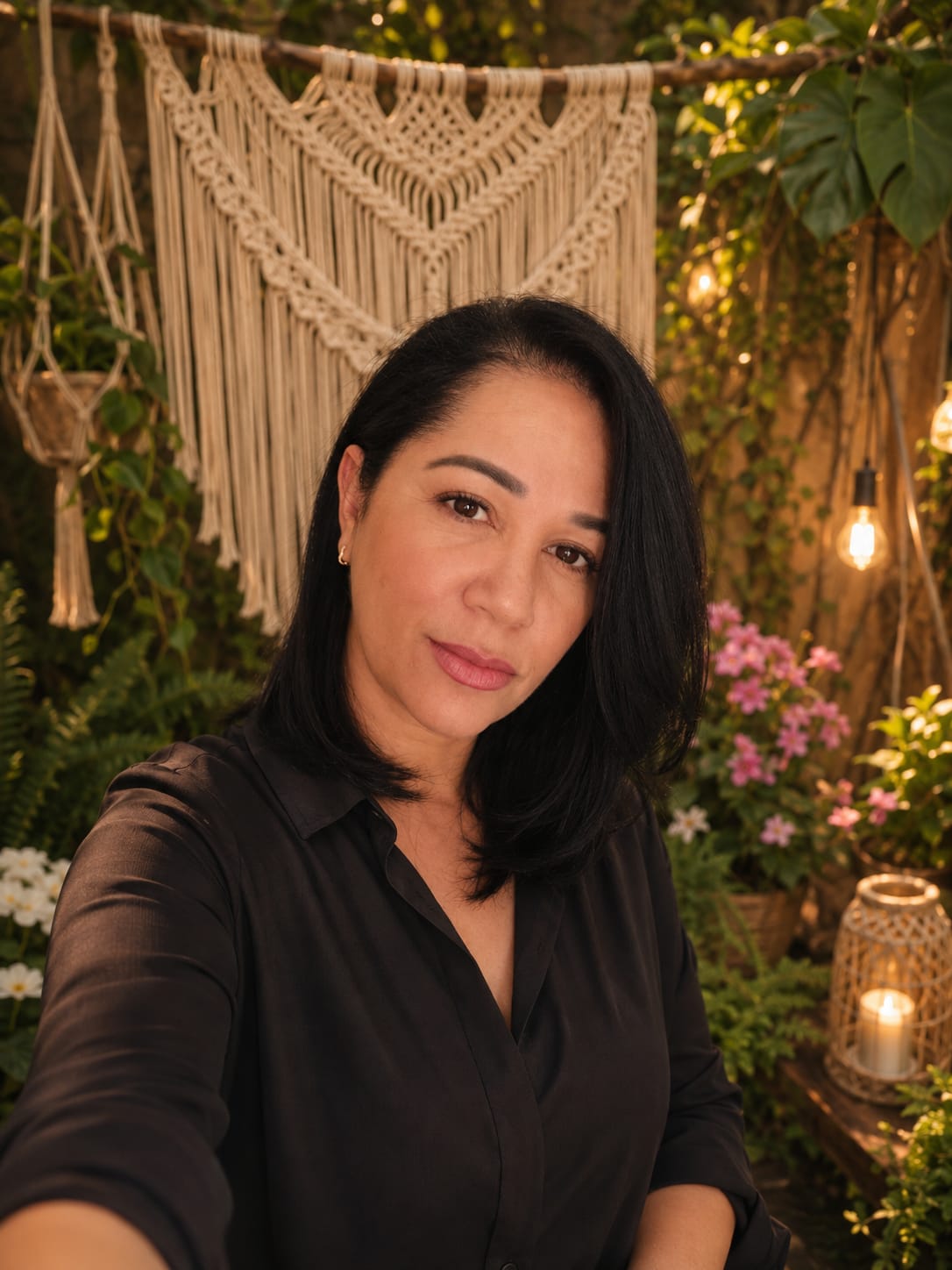 Retrato de Simone Bueno, fundadora da Decor Bueno