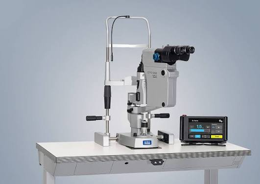 Equipamento oftalmológico para tratamento do glaucoma a laser