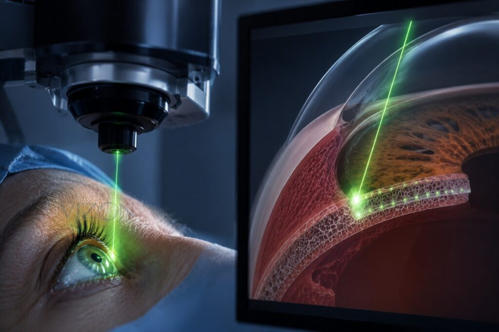 Tratamento do glaucoma a laser no HOB Tocantins