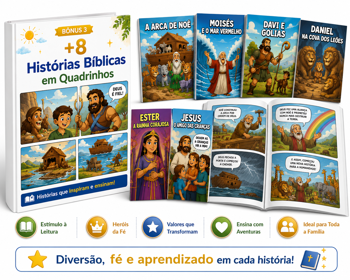 Histórias bíblicas em quadrinhos