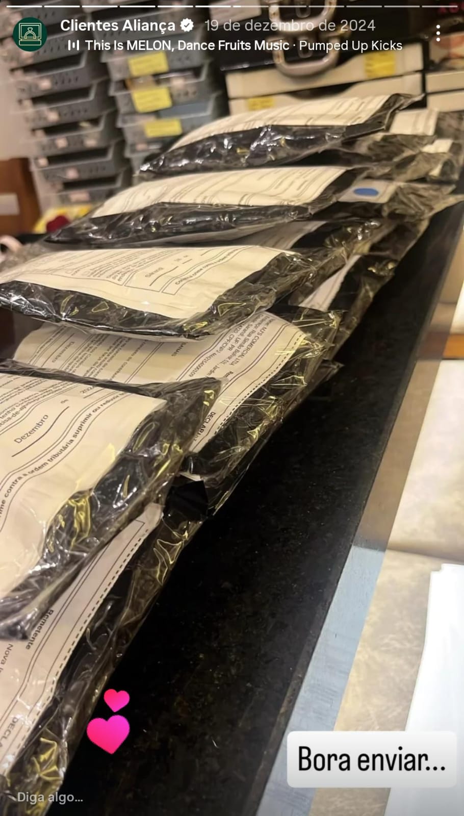 Depoimento de cliente da Tenna Joias 1