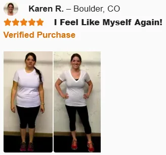 Karen R. - Boulder, CO - I Feel Like Myself Again - Verified Purchase