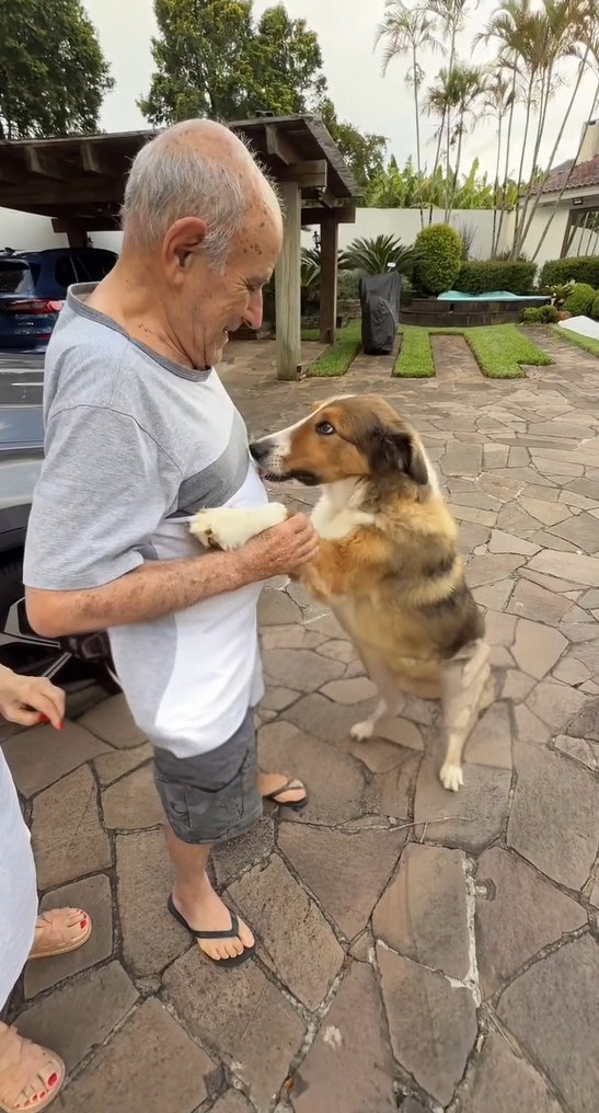 Antonio, dog owner