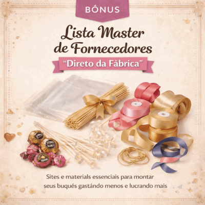 Bônus 01 — Lista Master de Fornecedores