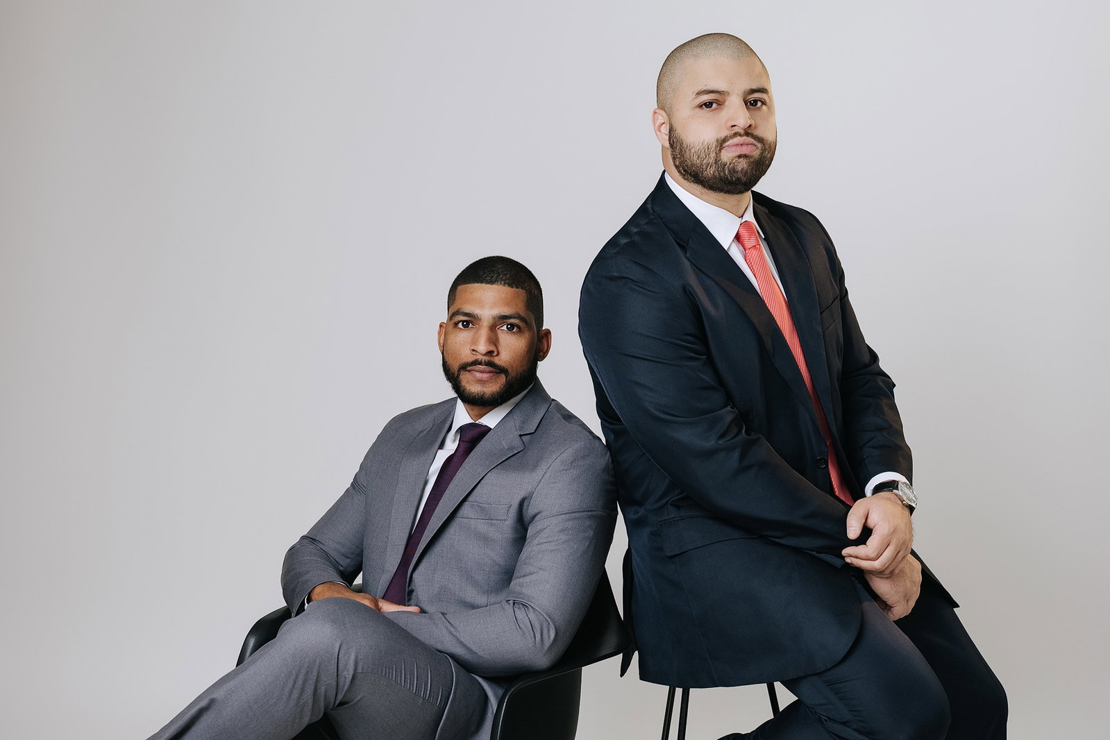 Os advogados Felipe Ferreira e Samuel Lucio Gomes, do escritório GF Advogados, em Paulínia/SP