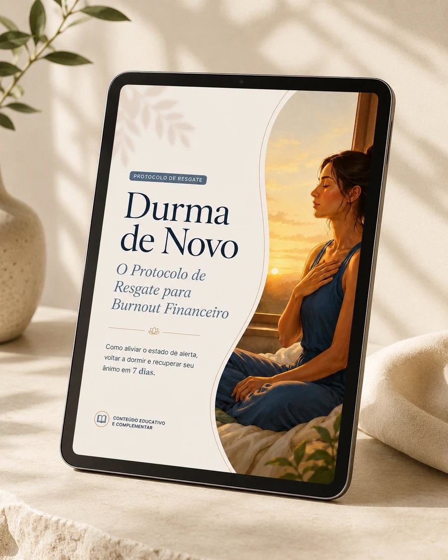 Livro digital Protocolo Durma de Novo aberto em um tablet