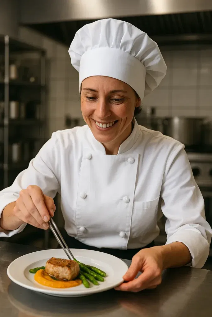 Chef Carmen Mendoza, autora del recetario keto para Thermomix