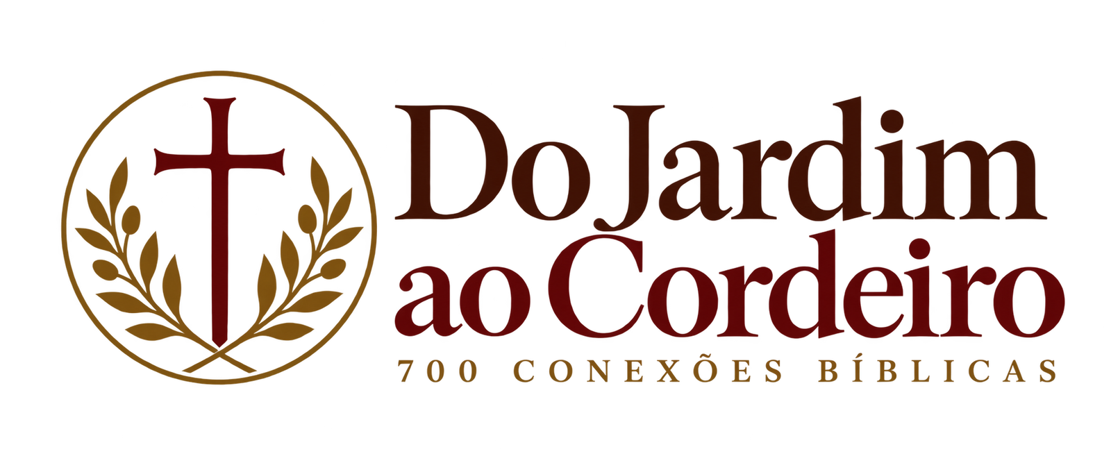 Do Jardim ao Cordeiro — cruz e ramos de oliveira