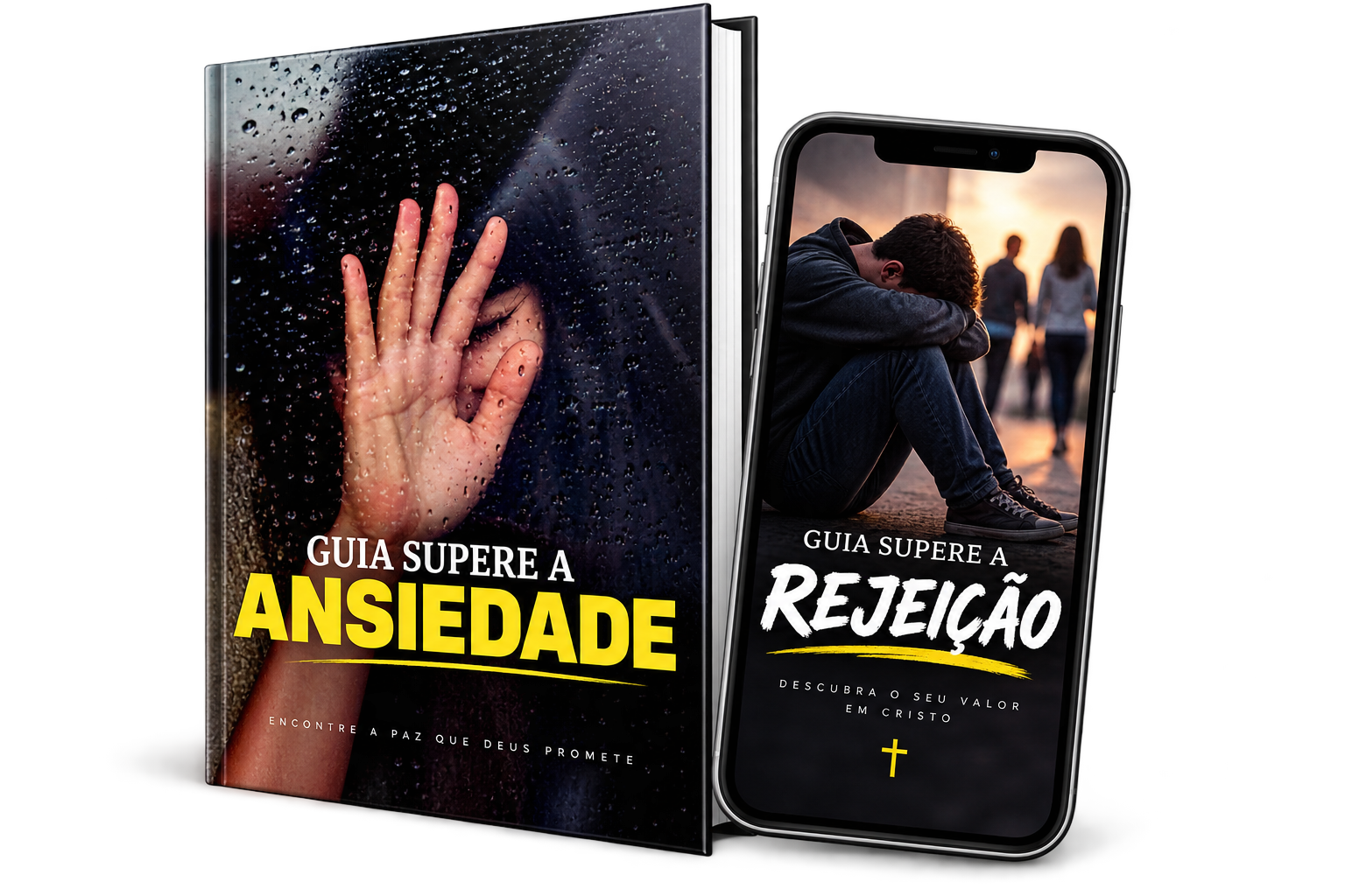 Ebônus: Supere a Rejeição e Guia Supere a Ansiedade
