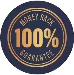 100% guarantee badge